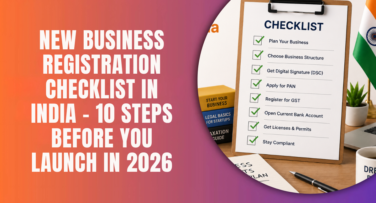 New Business Registration Checklist in India